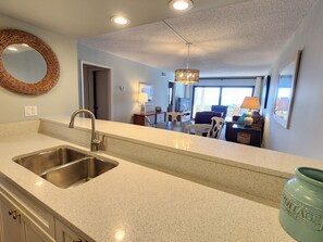 Interior - Beach Delight! Direct Oceanfront Condo, Heated Pool, Balcony, Coastal Style (Stuart)