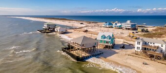 West Beach - Maison de 4 chambres sur le golfe du Mexique sur la plage du golfe du Mexique