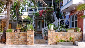 Exterior detail - Located steps from the ocean, offering true beach living. (Hollywood)