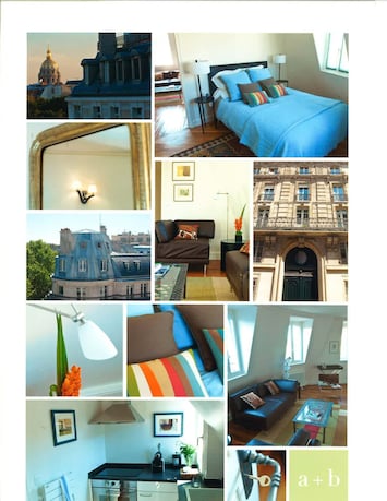 Image of Location! Location! St.Germain Orsay 2 bdr/2bath Bright Designer Penthouse