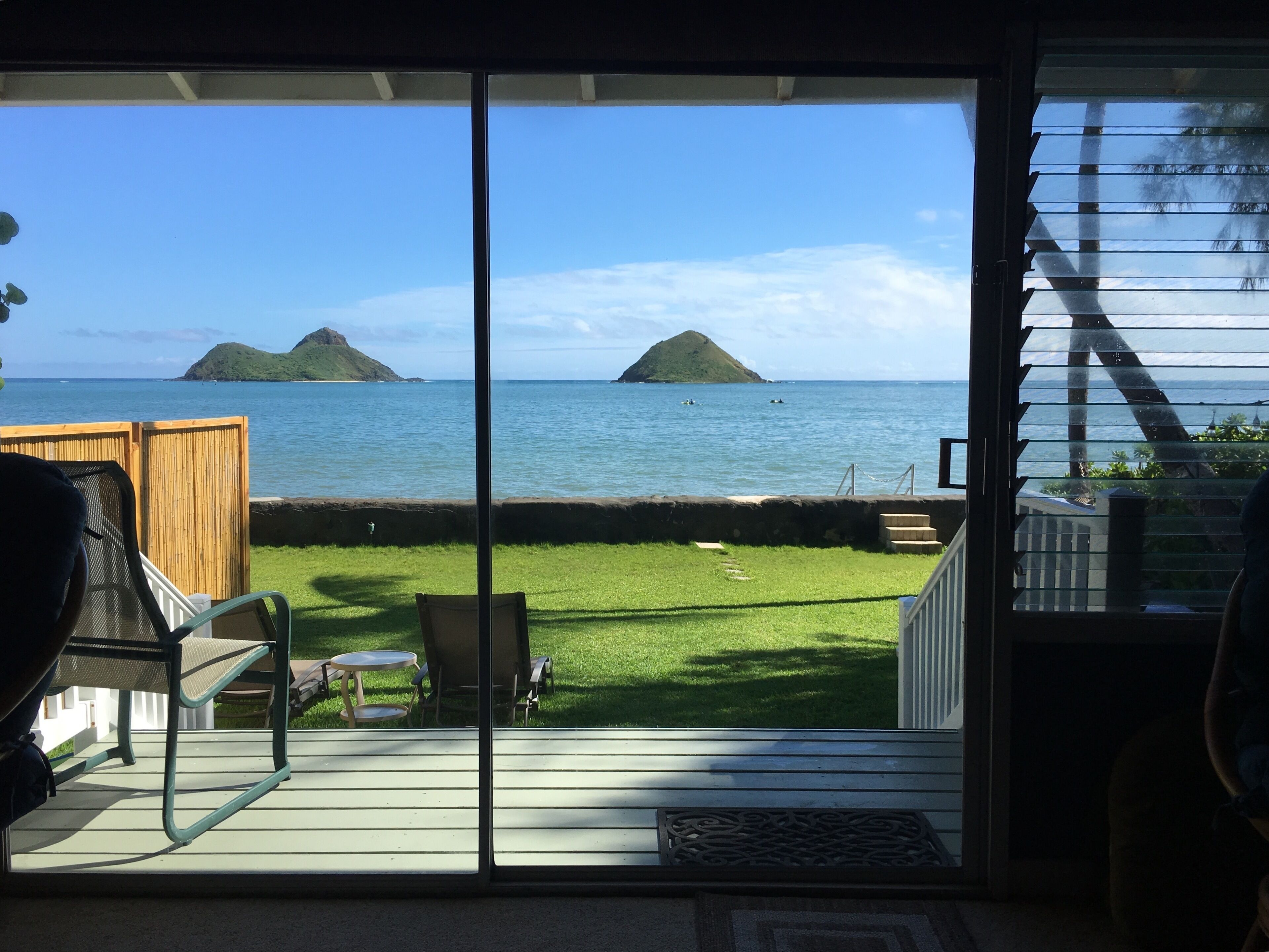 Lanikai Ocean Front Duplex Bungalow. Awesome! Private ocean access.