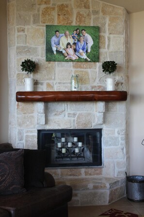 TV, fireplace, DVD player, table tennis