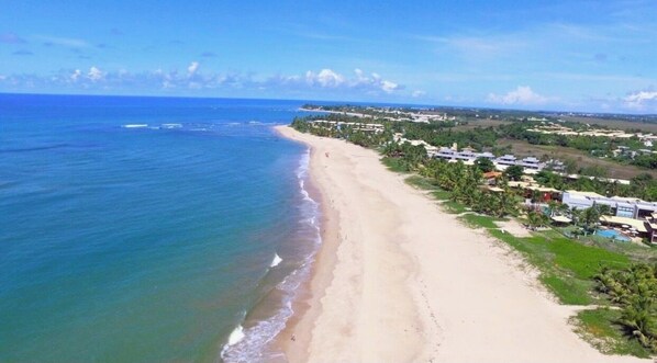 Na praia 