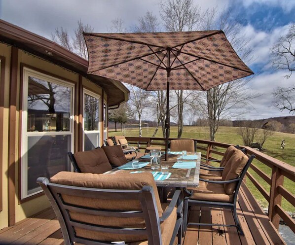 Restauration en plein air