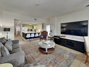 TV - Modern Oceanfront Condo Just Steps To The Beach + Pier! (Tybee Island)