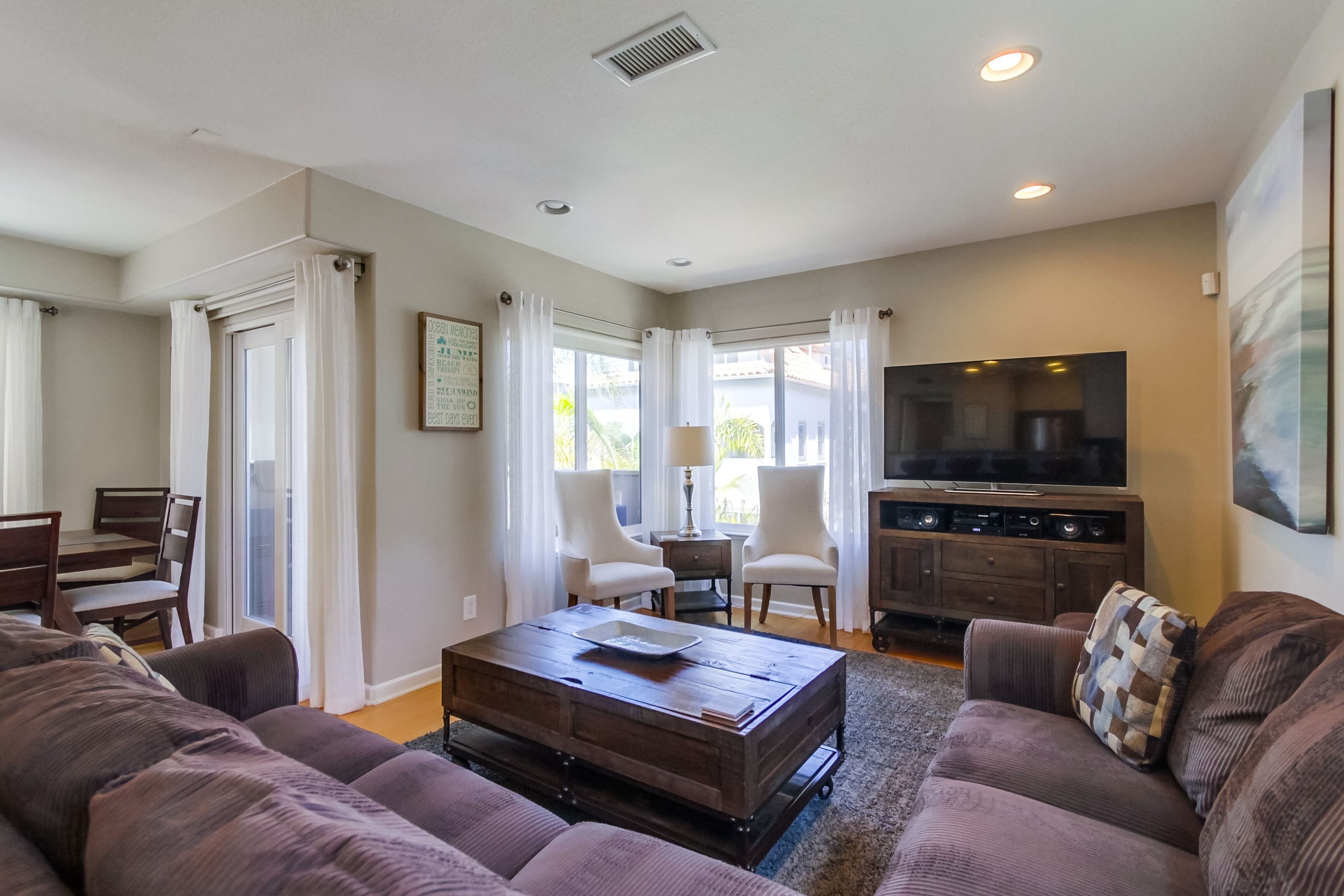 Smart TV, DVD player, toys, books