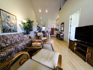 Smart TV, video games, DVD player, books