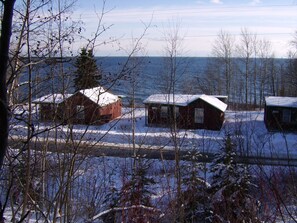 Exterior - Croftville Road Cottages #3. On the Shore of Lake Superior. Cozy and Romantic. (Grand Marais)