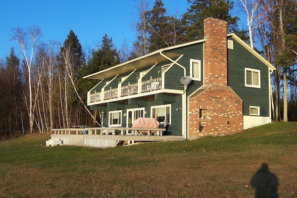 House with expansive decks