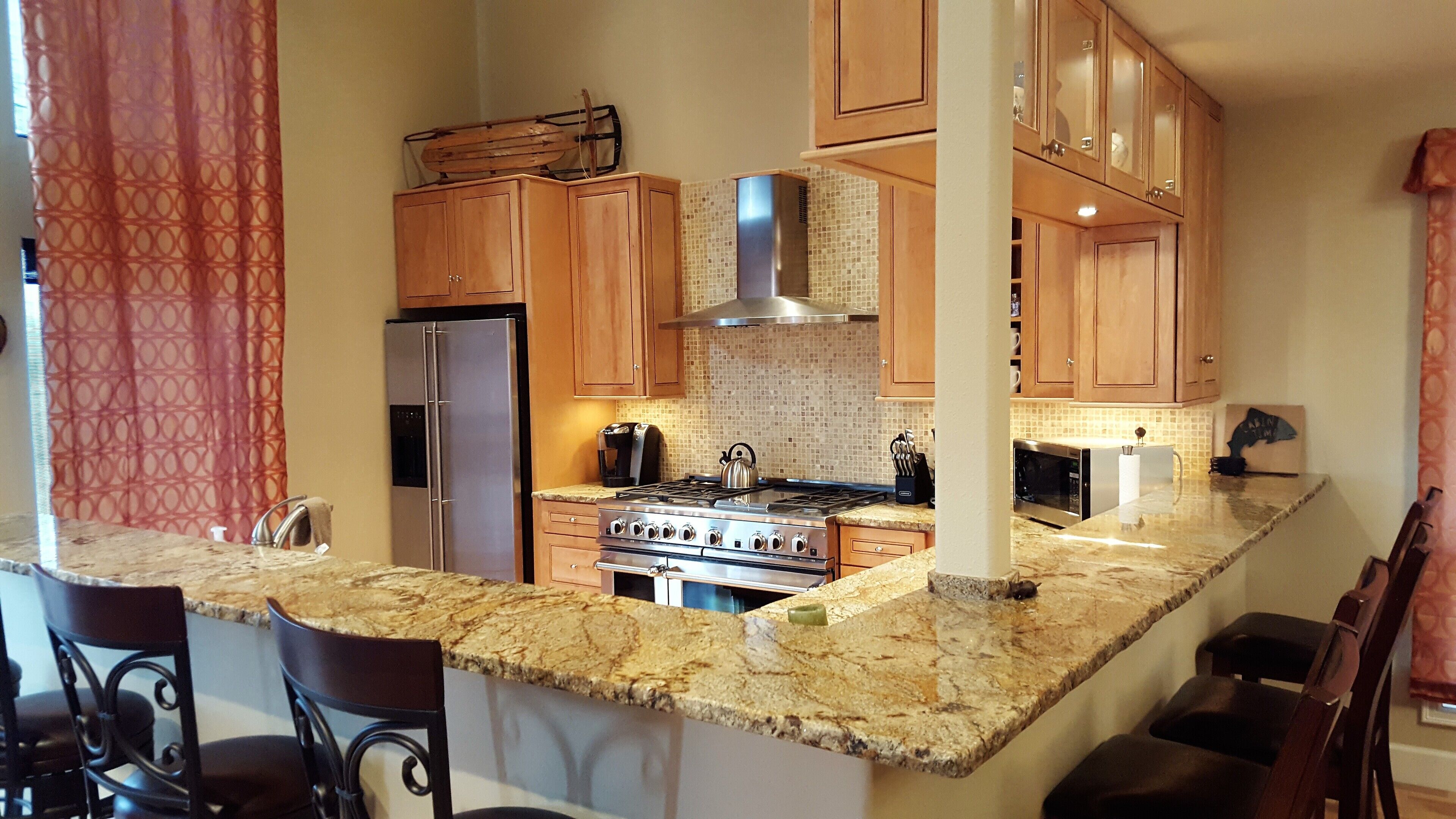 Waterfront Home with Large Deck, Movie Room, Firepit, Hot Tub & Private Dock!