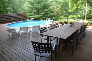 Outdoor pool - Amorini House! Absolutely Beautiful With Pool And Olympic Size Volleyball Court (Union Pier)