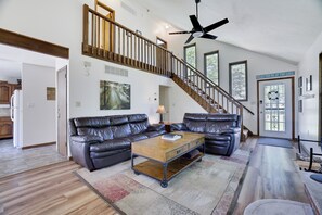 Smart TV, chimenea, videojuegos y Netflix