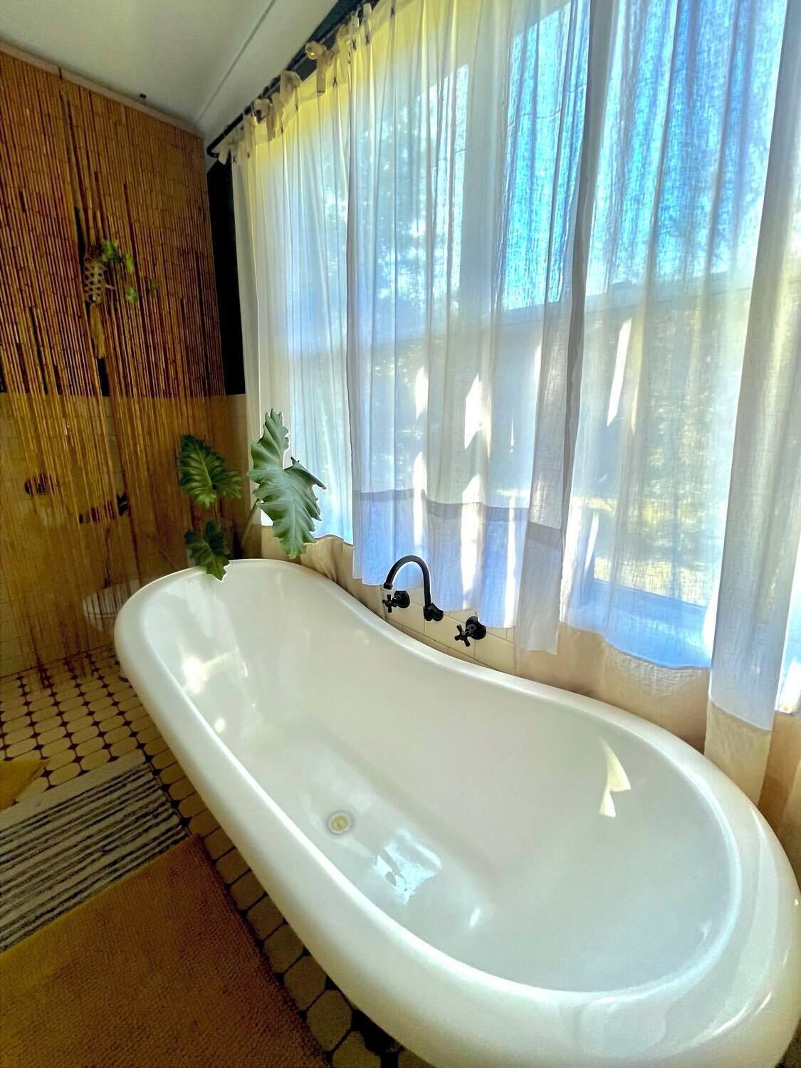 Eco-friendly toiletries, hair dryer, towels, soap