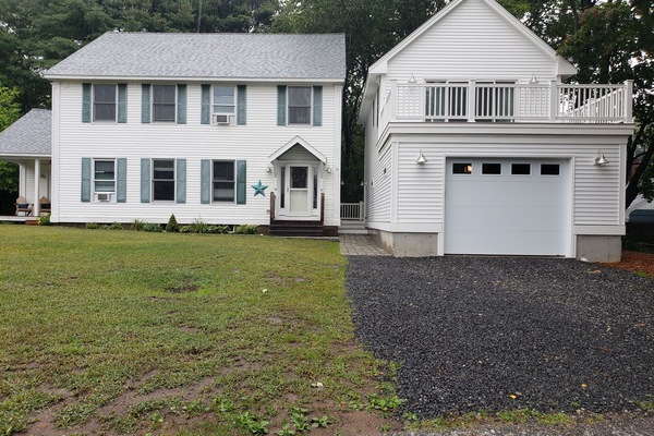 Recently added detached garage with owner's quarters. Summer 2020