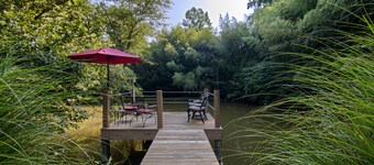 Beautiful Waterside Cabin (2), Great Location, View, 8 Min To Downtown, Biltmore