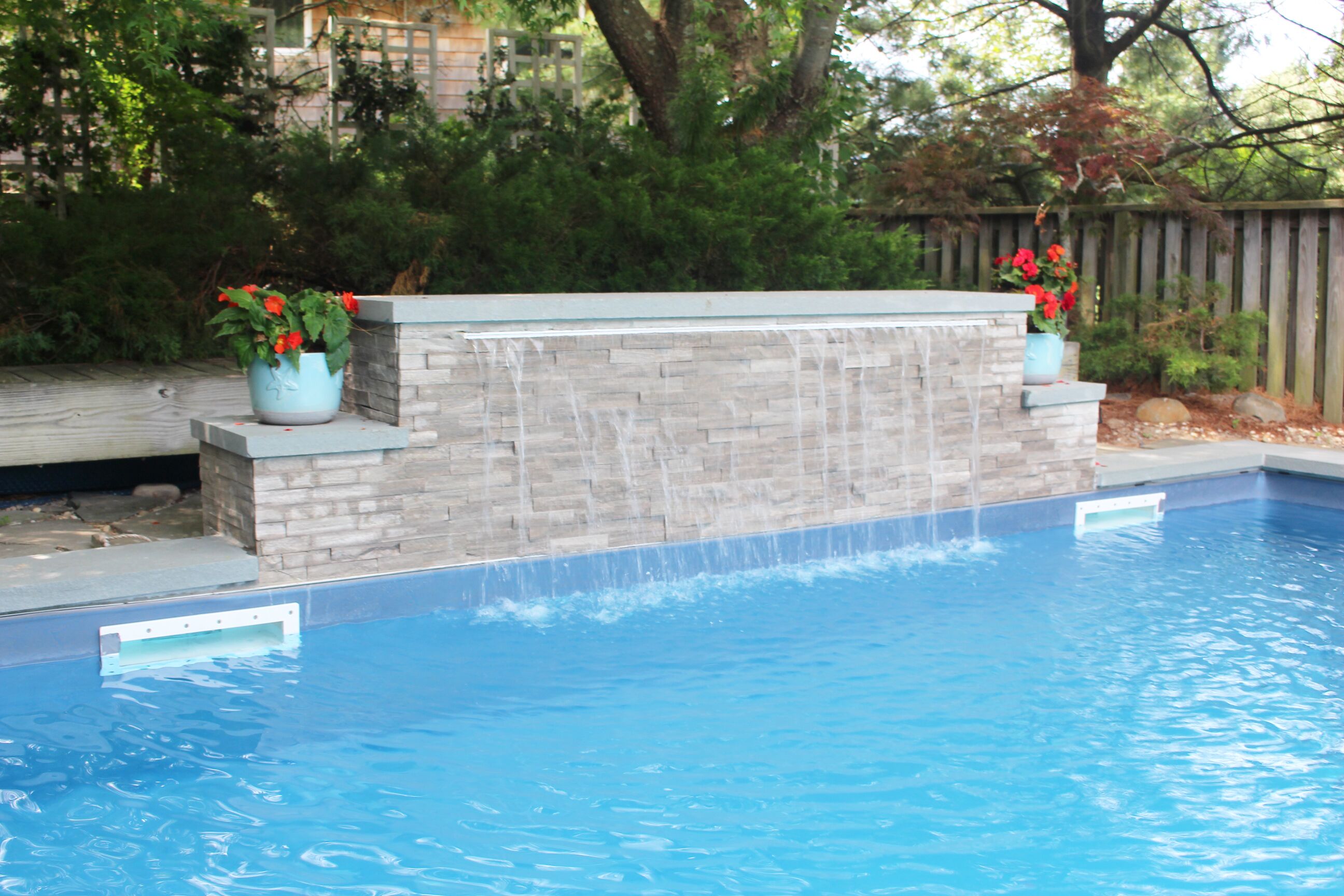 Pool Waterfall