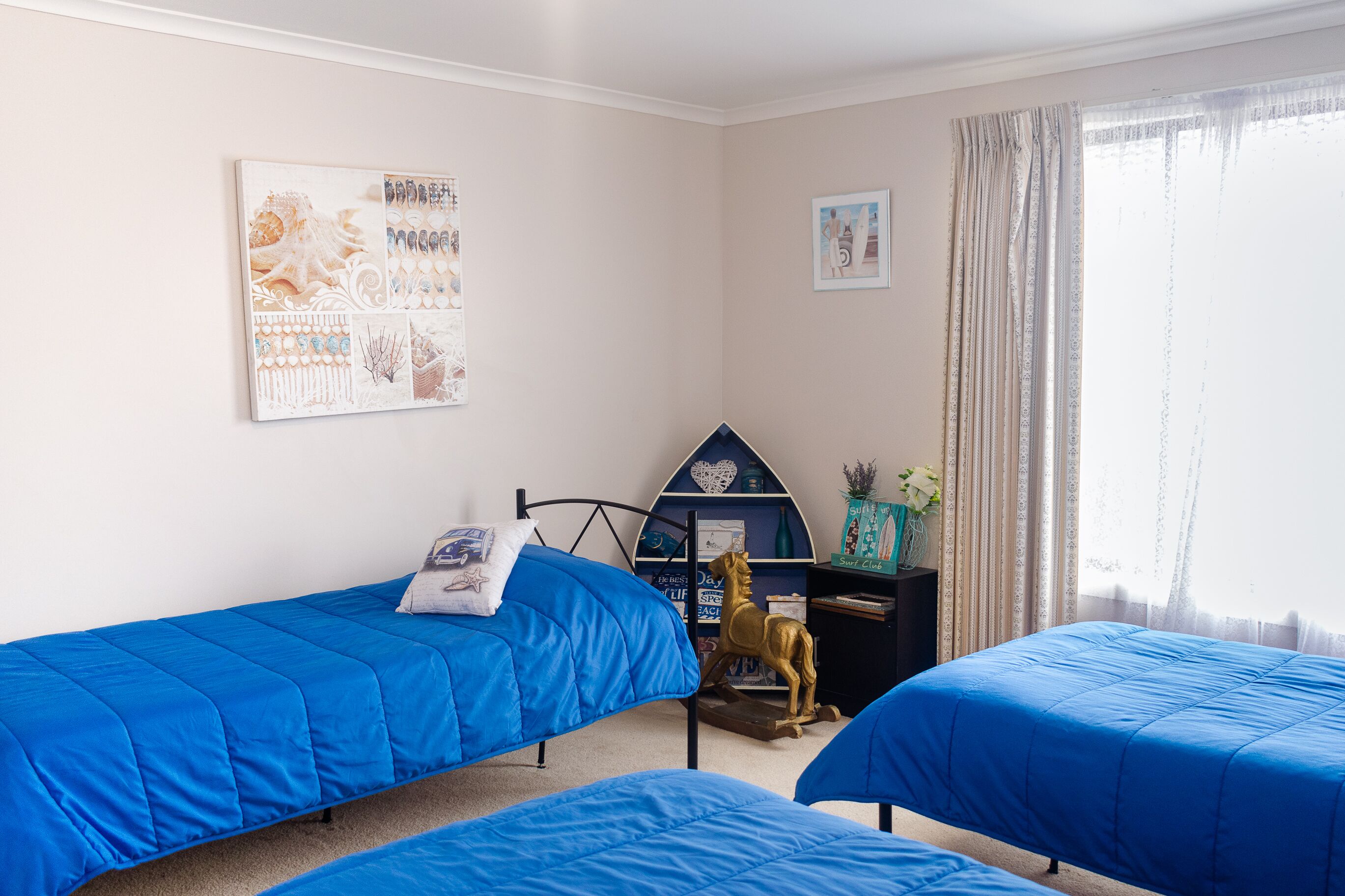 3 habitaciones, tabla de planchar con plancha y wifi gratis 