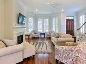 تلفزيون، مدفأة