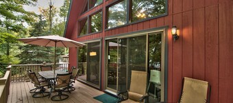 Lake Wallenpaupack Lakefront m / Dock - soveplass til 14