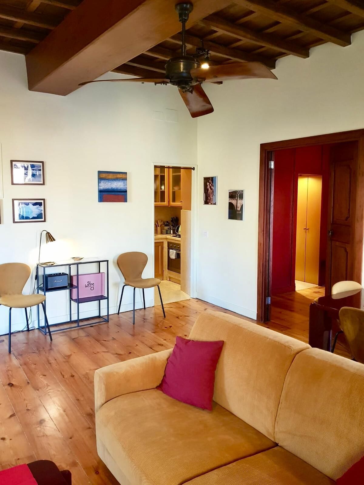 Smart TV, lettore DVD, libri, biblioteca musicale