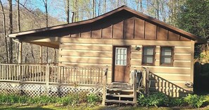 Exterior - Log Cabin w/ Hot Tub near Casino, Cherokee & Bryson City (Whittier)