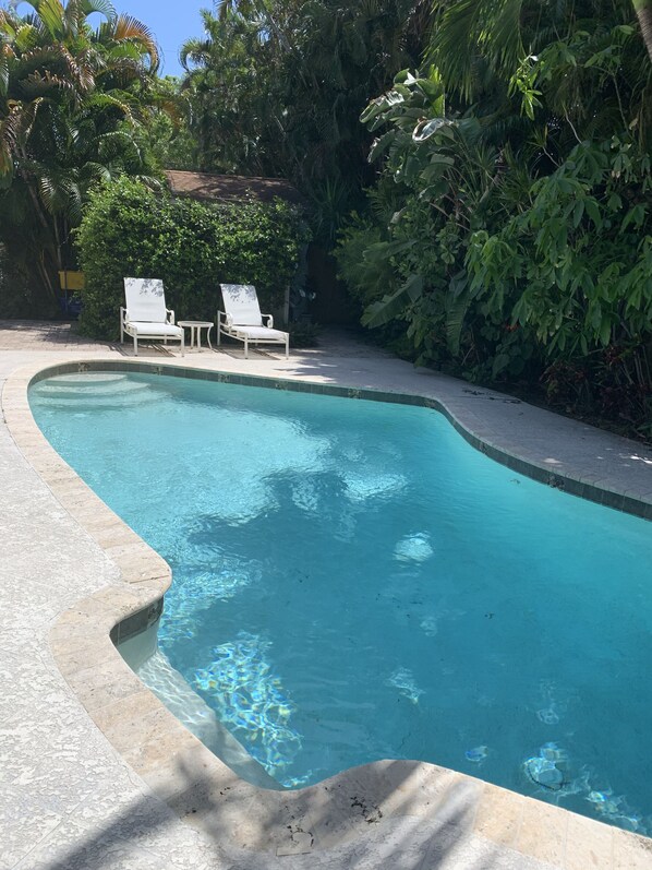 Una piscina climatizada