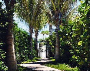 Enceinte de l’hébergement