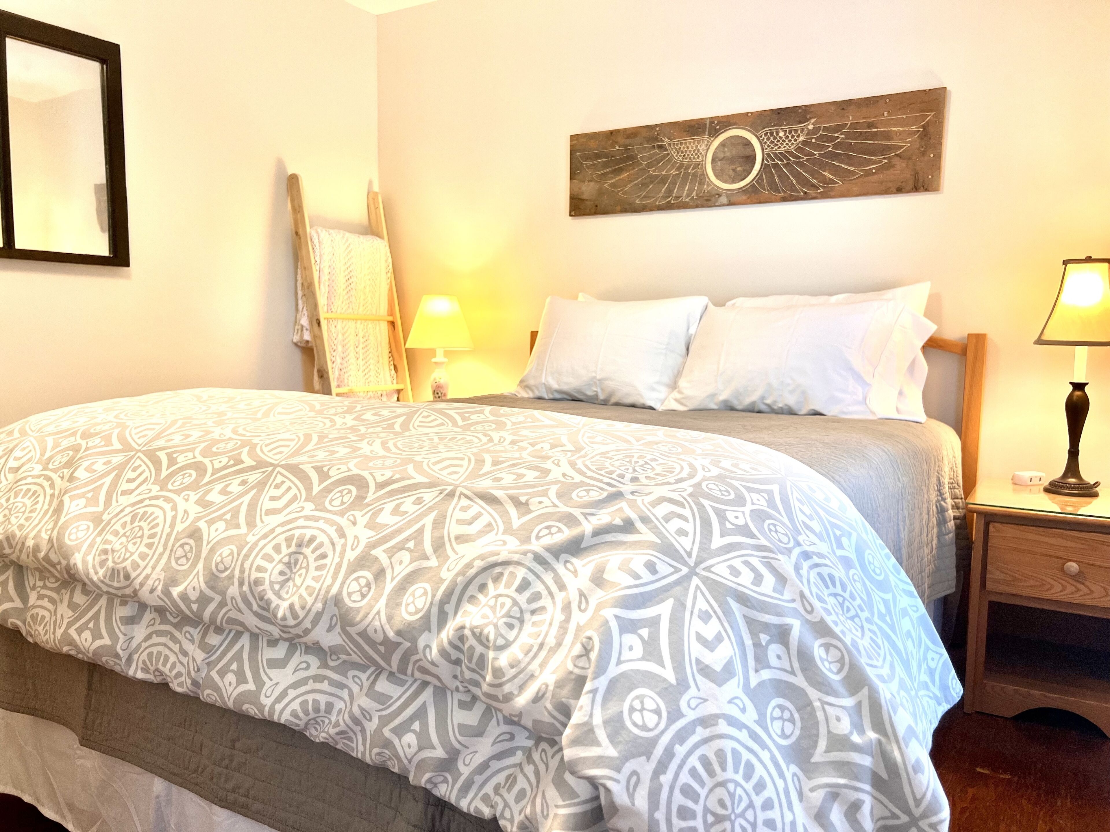 2 chambres, fer et planche à repasser, lit parapluie, Wi-Fi