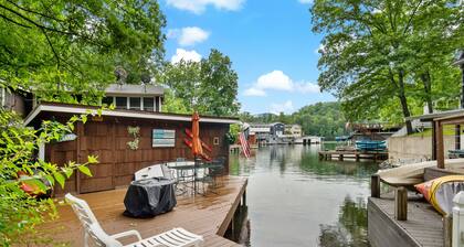 Accueil Lakefront abordable! Cottage dans les vacances Cove-Carolina Properties