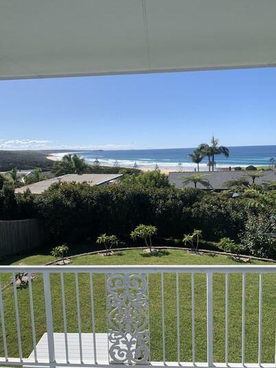 Spectacular Ocean views from this perfect updated 60's Beach House