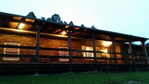 Exterior - HOCKING HILLS CABIN WITH HOT TUB AND POND ON 4 SECLUDED ACRES with REC BARN (Logan)