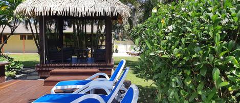 Overnattingsstedets uteområder