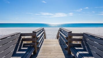 Beach nearby, beach towels
