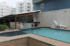 Pool - Excellent Duplex Penthouse next to Praia do Forte in Cabo Frio (Cabo Frio)