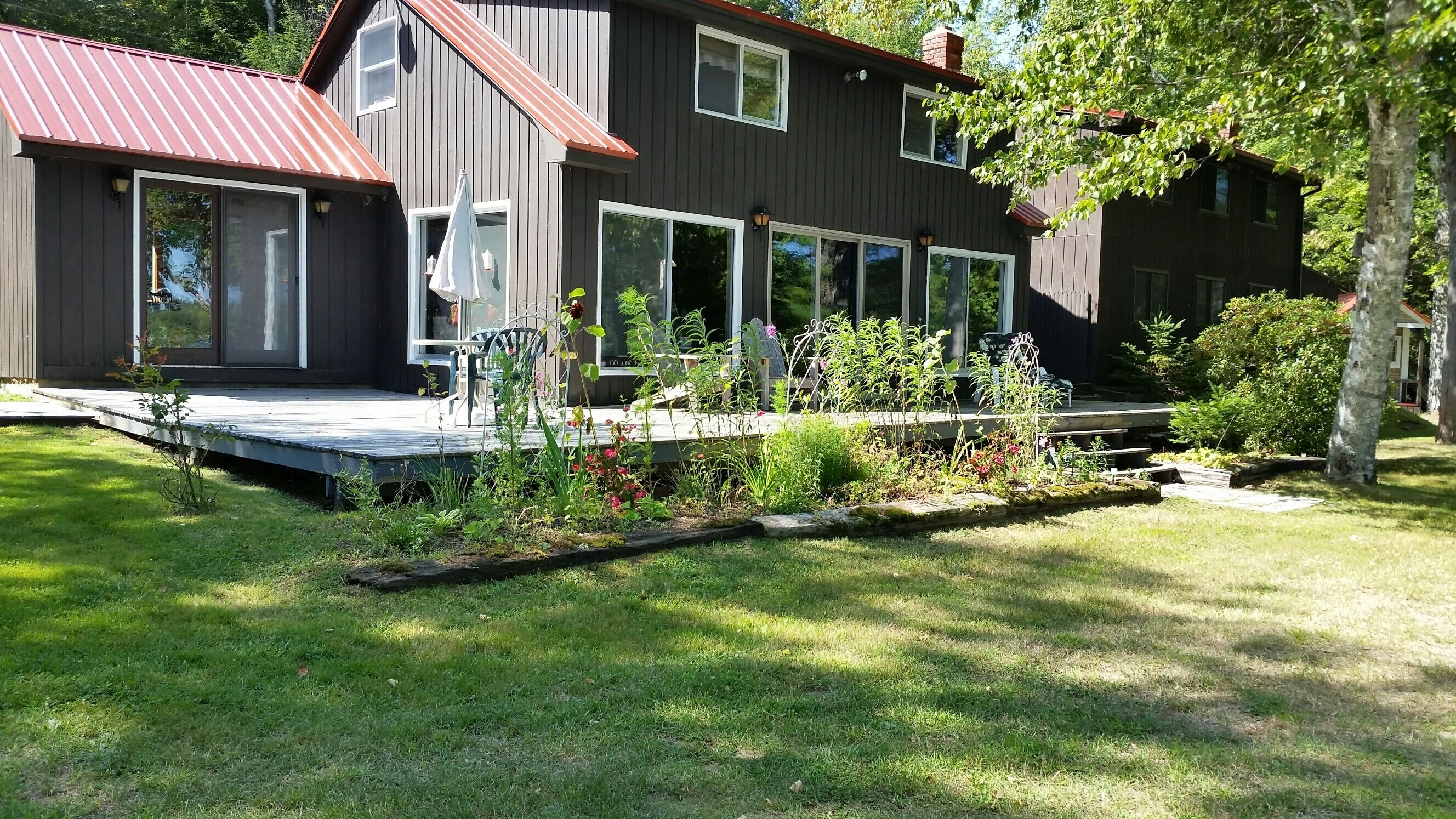 Lake Front Property- Private, with nearly 200 feet of unobstructed Frontage!