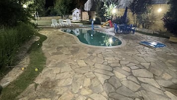 Indoor pool, outdoor pool