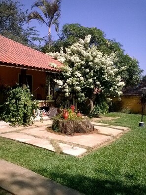 Overnattingsstedets uteområder