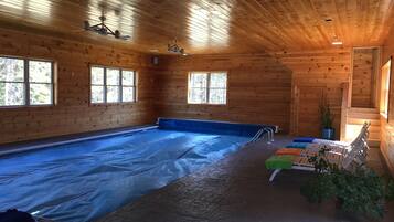 Piscine couverte, piscine chauffée