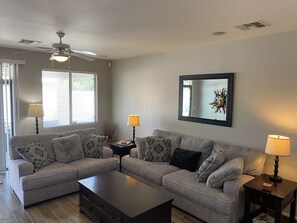 Smart TV, DVD player, stereo, offices