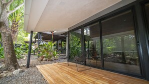 Terrace/patio - Las Avellanas Villas - Cook, relax and surf every day (Playa Avellanas)