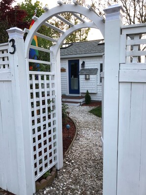 Exterior detail - Beautiful Free-Standing Cottage, In The Heart of Provincetown. (Provincetown)
