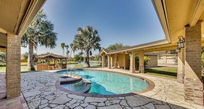 Pool & Game Room: Waterfront Harlingen Home