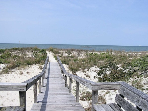 Beach nearby