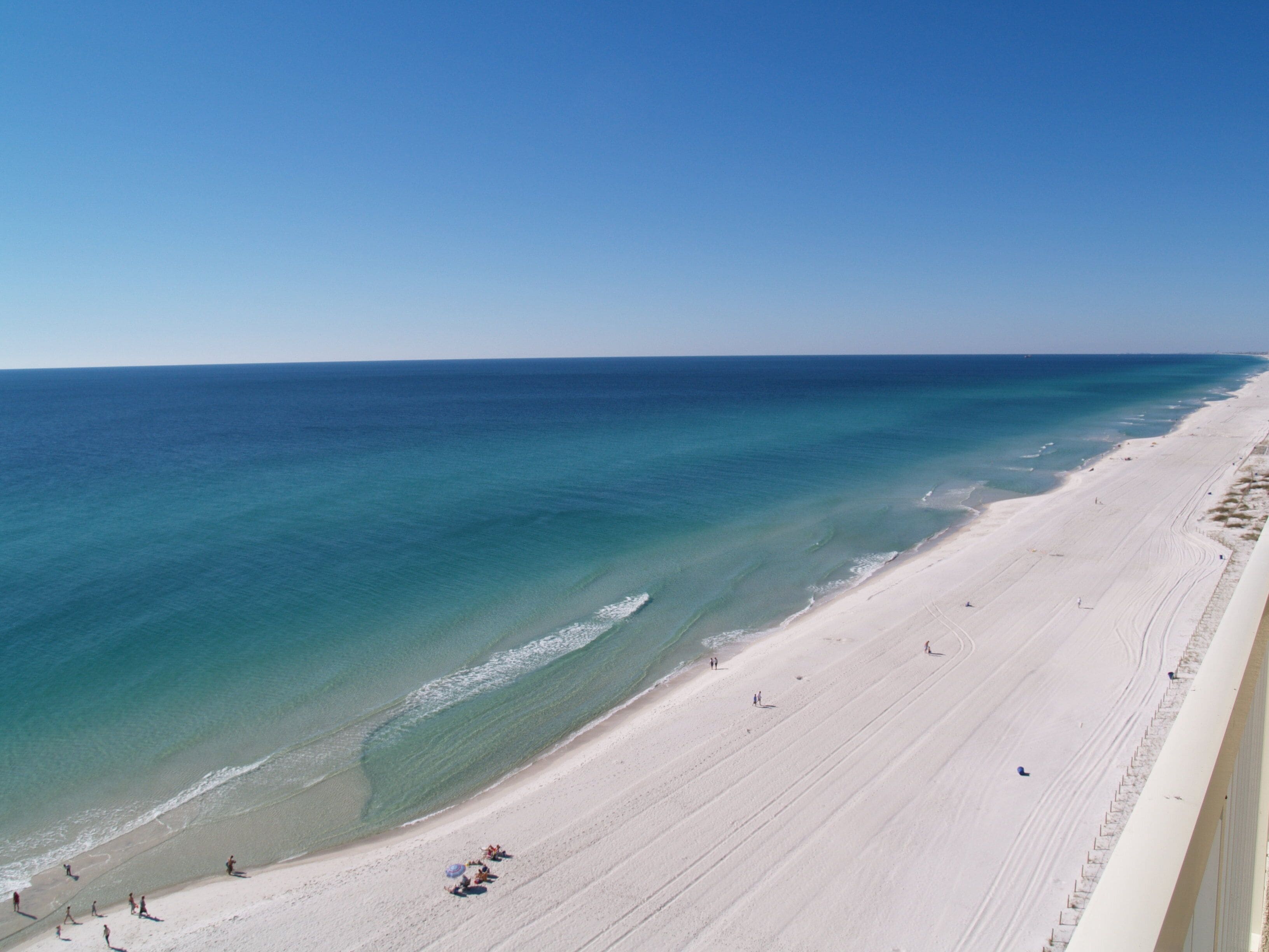 Beach view from Balcony