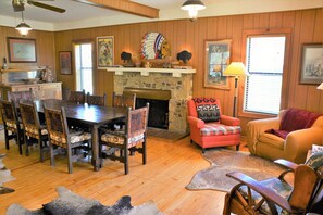 Interior - SPECTACULAR LODGE ON PRIVATE RANCH. PERFECT FOR SMALL AND LARGE GATHERINGS! (LEAKEY)
