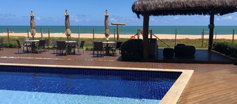 Village Itacimirim Duplex 3/4 (all suites) + Maid's quarters and powder room. Beachfront 