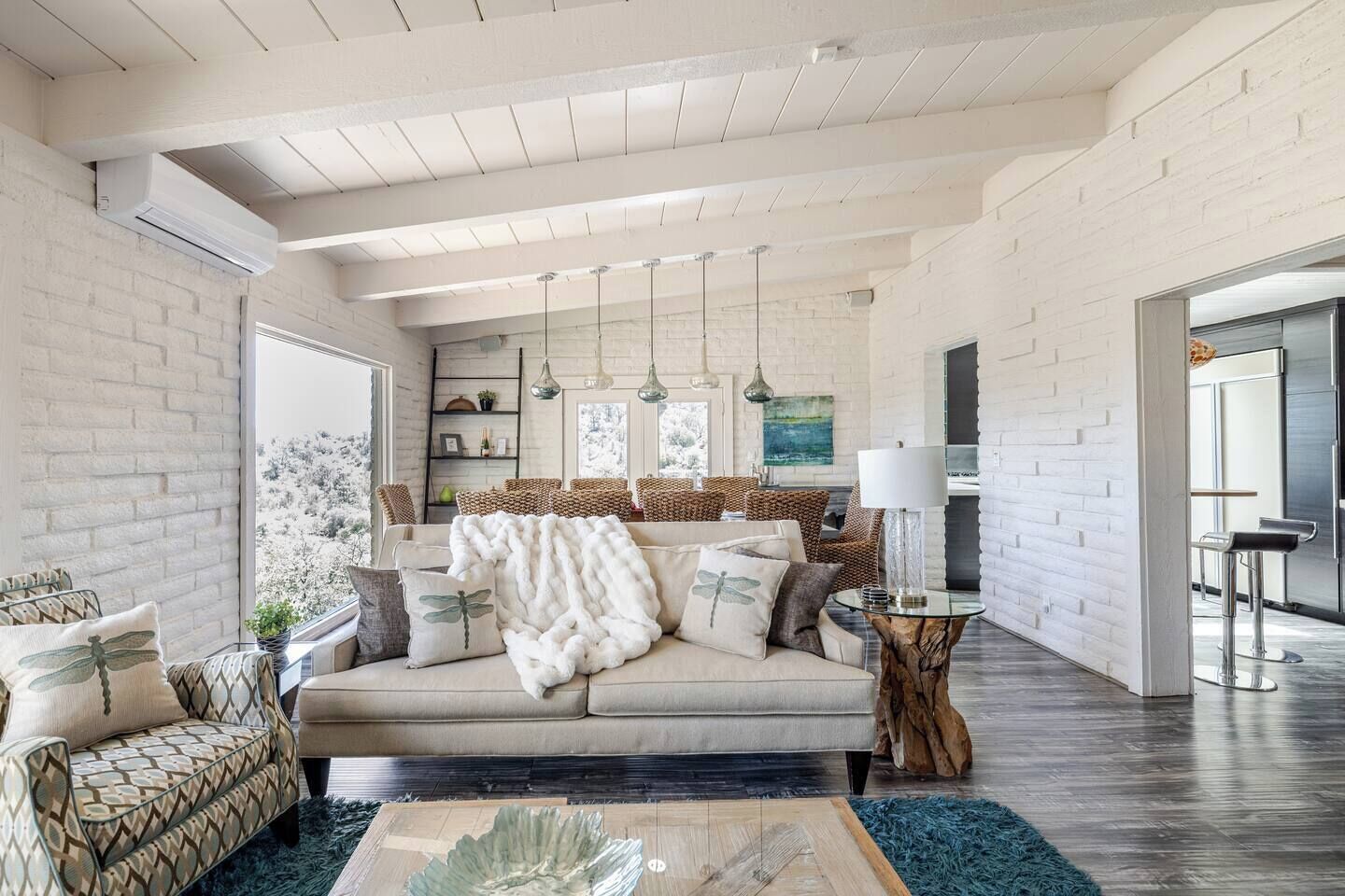 تلفزيون ذكي، مدفأة، مشغل دي في دي، كُتُب