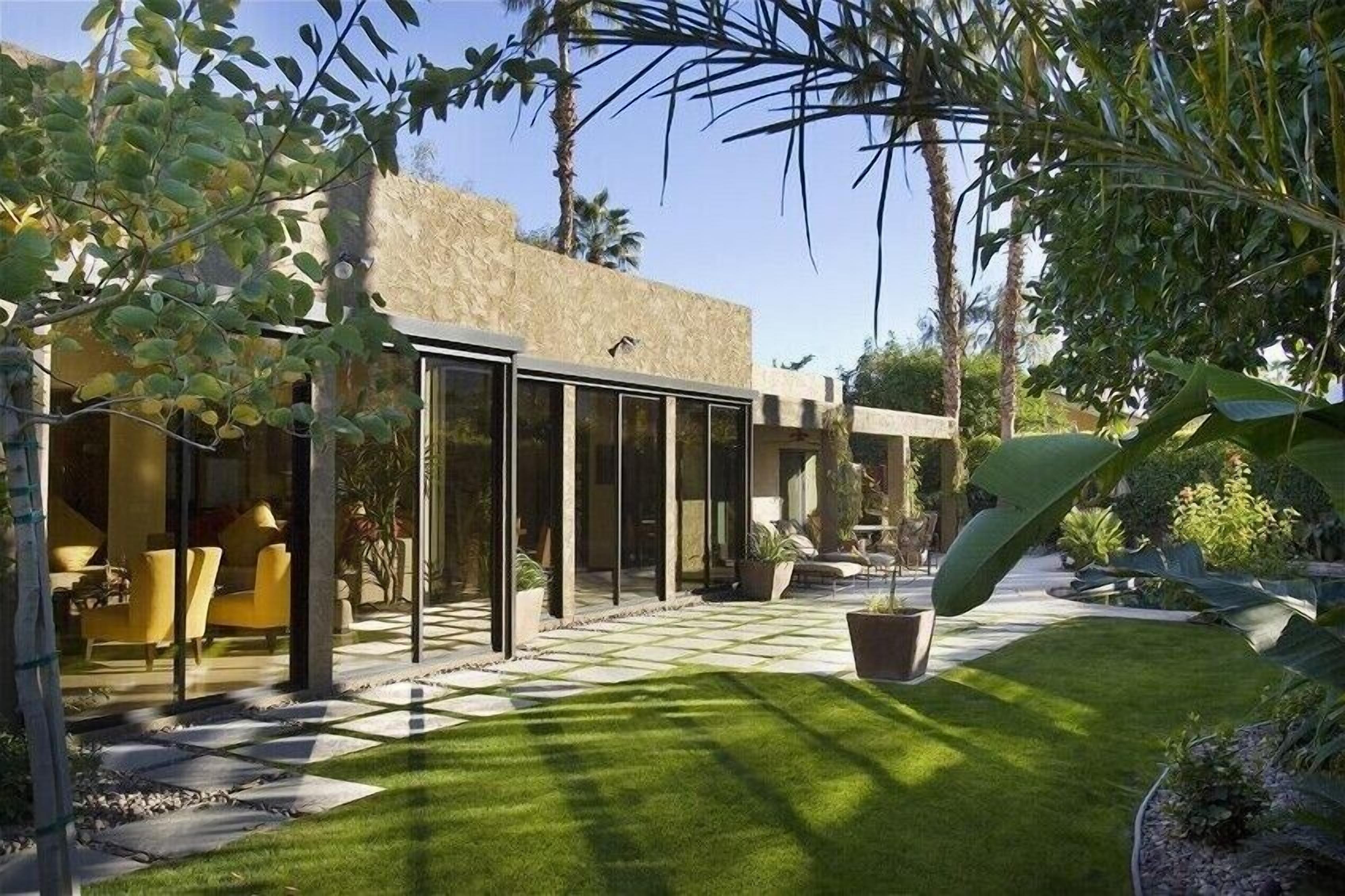 rear garden view
