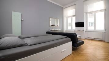 1 Schlafzimmer, kostenloses WLAN, Bettwäsche