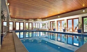 Indoor pool, a heated pool